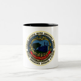 Taza Bicolor Bandera de Cambridge (Massachusetts)