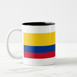 Taza Bicolor Bandera de Colombia