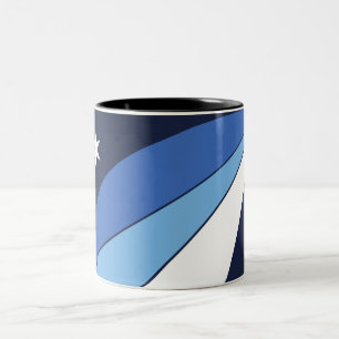 Taza Bicolor Bandera de Columbia (Carolina del Sur)