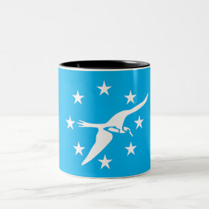 Taza Bicolor Bandera de Corpus Christi