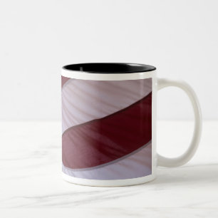 Taza Bicolor bandera de EE. UU., Carolina del Norte, EE. UU.