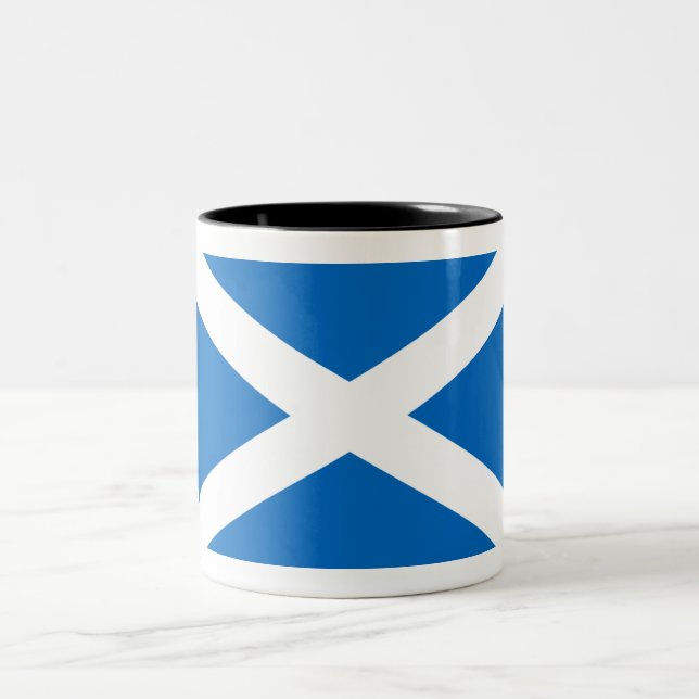 Taza Bicolor Bandera de Escocia (Centro)