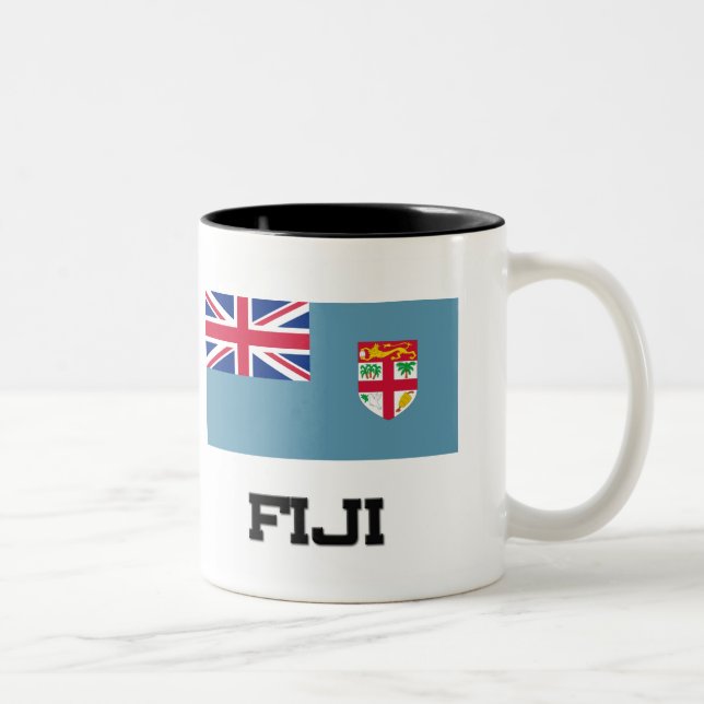 Taza Bicolor Bandera de Fiji (Derecha)