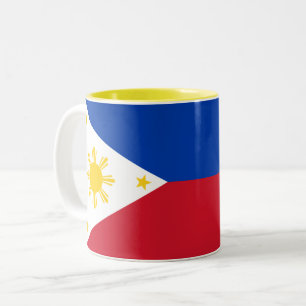 Taza Bicolor Bandera de Filipinas