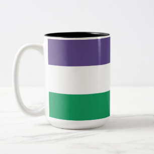 Taza Bicolor Bandera de fragmento