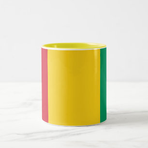 Taza Bicolor Bandera de Guinea