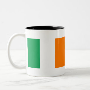 Taza Bicolor Bandera de Irlanda