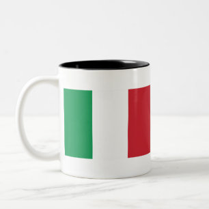 Taza Bicolor Bandera de Italia