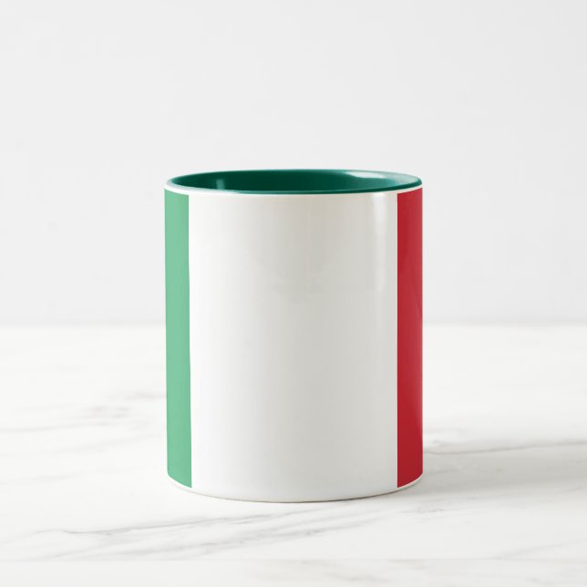 Taza Bicolor Bandera de Italia (Centro)
