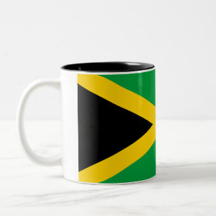 Taza Bicolor Bandera de Jamaica