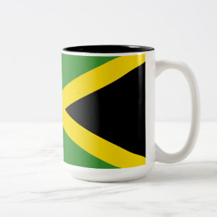 Taza Bicolor Bandera de Jamaica