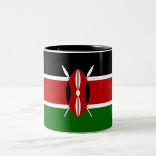 Taza Bicolor Bandera de Kenia