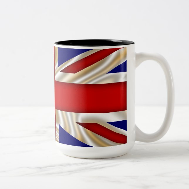Taza Bicolor Bandera de la Unión Real - Gran Bretaña (Derecha)