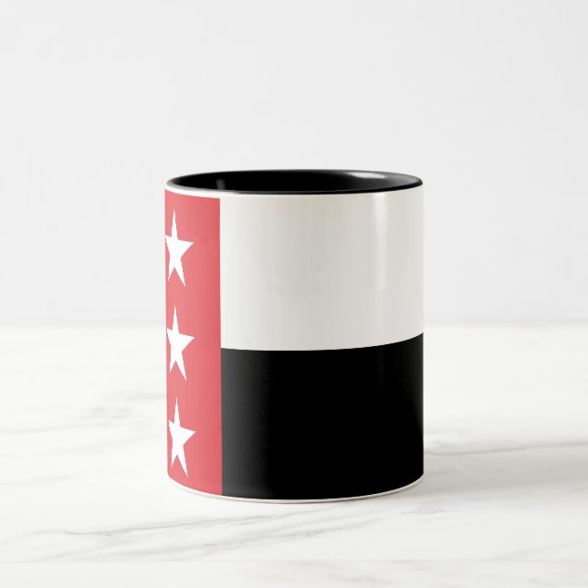 Taza Bicolor Bandera de Laredo (Texas) (Centro)