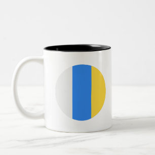 Taza Bicolor Bandera de las Islas Canarias