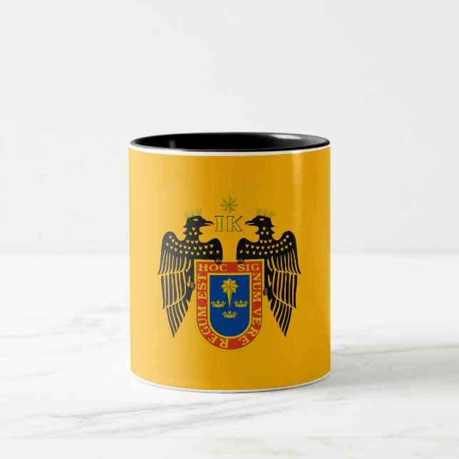 Taza Bicolor Bandera de Lima (Perú) (Centro)