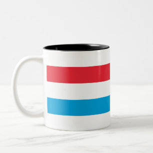 Taza Bicolor Bandera de Luxemburgo