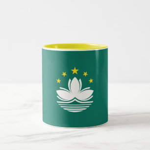 Taza Bicolor Bandera de Macao