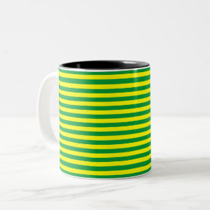 Taza Bicolor Bandera de Macao rayas de país símbolo de grito ve