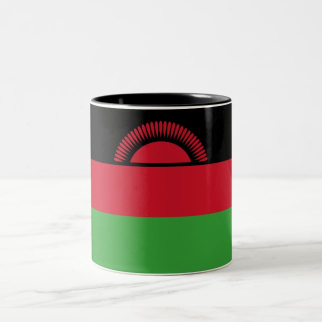 Taza Bicolor Bandera de Malawi (Centro)