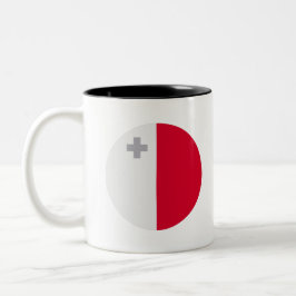 Taza Bicolor Bandera de Malta