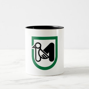 Taza Bicolor Bandera de Marche (Italia)