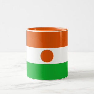 Taza Bicolor Bandera de Níger