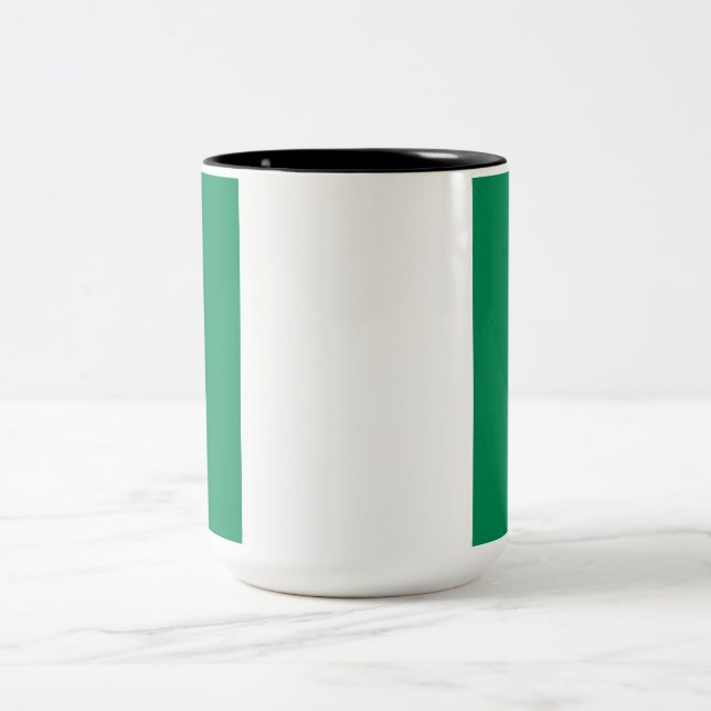 Taza Bicolor Bandera de Nigeria (Centro)