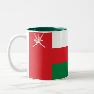 Taza Bicolor Bandera de Omán