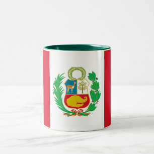 Taza Bicolor Bandera de Perú
