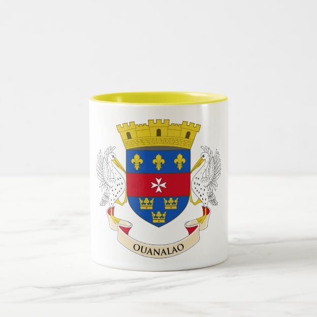 Taza Bicolor Bandera de San Bartolomé (Centro)