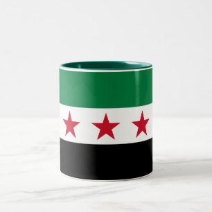 Taza Bicolor Bandera de Siria