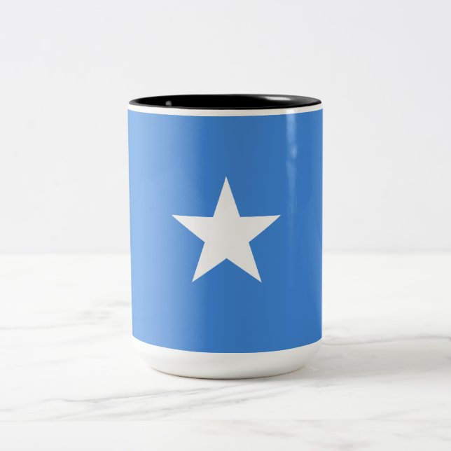 Taza Bicolor Bandera de Somalia (Centro)
