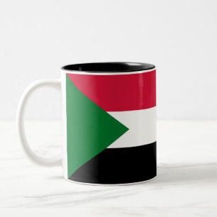 Taza Bicolor Bandera de Sudán