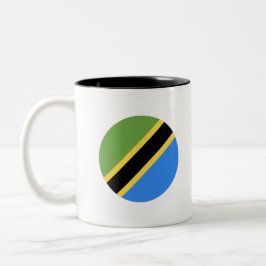 Taza Bicolor Bandera de Tanzania