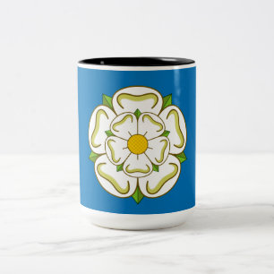 Taza Bicolor Bandera de Yorkshire (Condado Inglés)