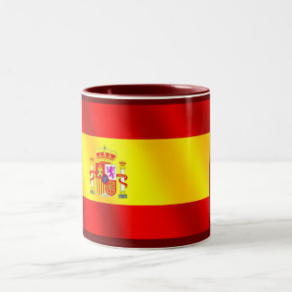 Taza Bicolor Bandera española de los regalos de España para los