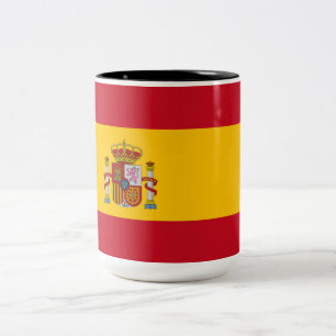 Taza Bicolor Bandera Española (España)