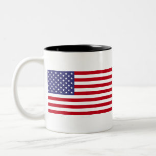 Taza Bicolor Bandera estadounidense