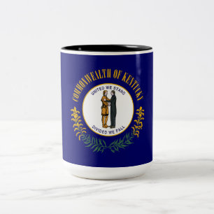 Taza Bicolor Bandera Estatal de Kentucky