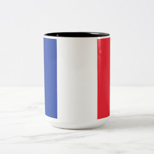 Taza Bicolor Bandera francesa (Francia)