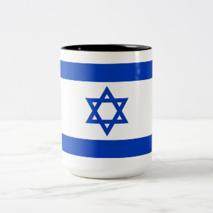 Taza Bicolor Bandera israelí (Israel)