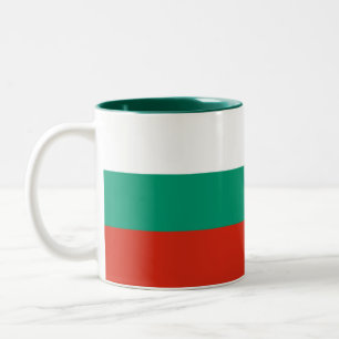 Taza Bicolor Bandera patriótica búlgara