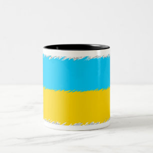 Taza Bicolor Bandera ucraniana