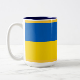 Taza Bicolor Bandera ucraniana de UCRANIA