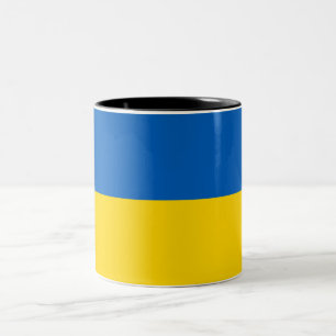 Taza Bicolor Bandera ucraniana (Ucrania)