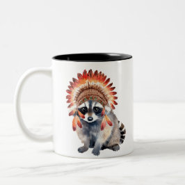 Taza Bicolor Bandido tribal