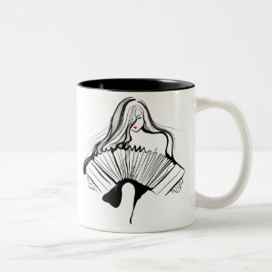Taza Bicolor Bandoneon sensual
