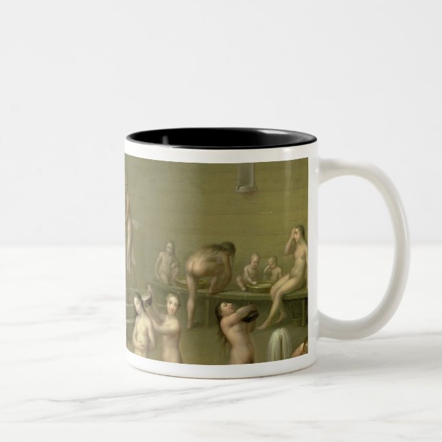 Taza Bicolor Baño ruso, 1825 (Derecha)