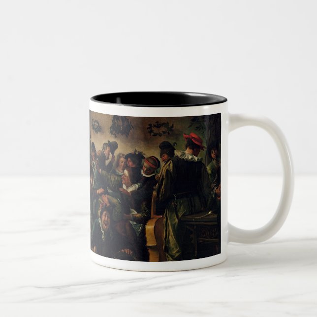 Taza Bicolor Banquete de boda (Derecha)